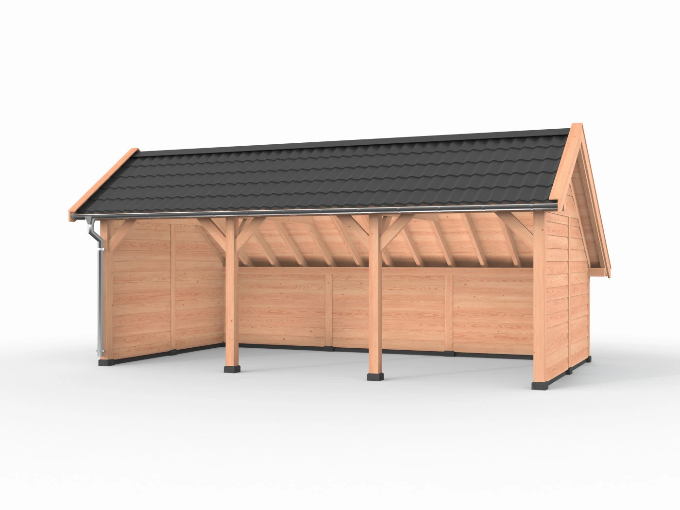 Douglas Kapschuur, 750 x 400, met achterwand en twee zijwanden, Westwood Deluxe - Afbeelding 1